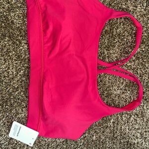 Lululemon Athletica Pink Sports Bra